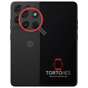 Motorola Moto G57 Power 5G z lupą na tylnych aparatach - wymiana tylnej kamery