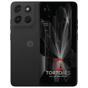 Motorola Moto G57 Power 5G z ilustracją pękniętego wyświetlacza - wymiana zbitego wyświetlacza