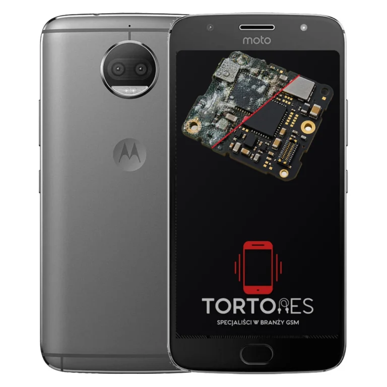 Motorola Moto G5S Plus z ilustracją zalania - czyszczenie po zalaniu