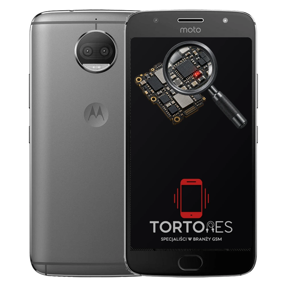 Motorola Moto G5S Plus z symbolem diagnostyki - diagnoza telefonu