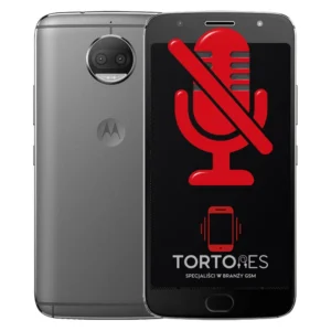 Motorola Moto G5S Plus z symbolem mikrofonu - naprawa mikrofonu
