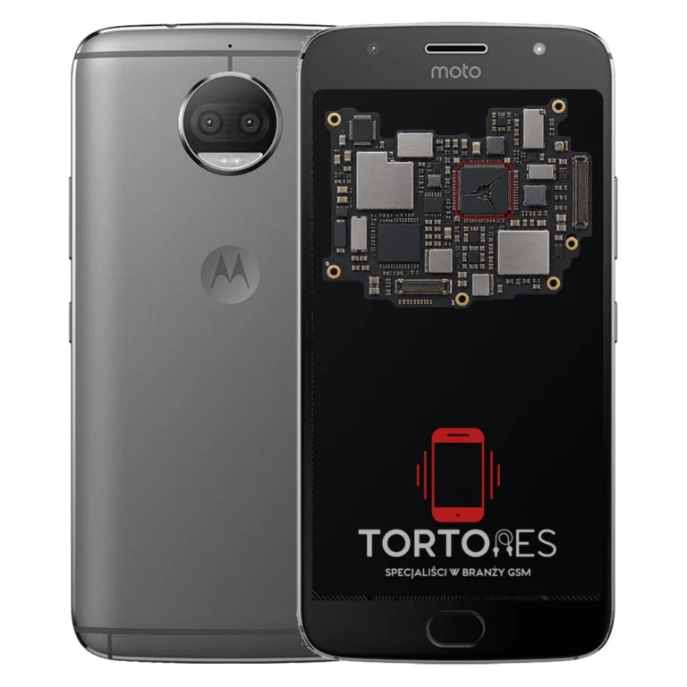 Motorola Moto G5S Plus z ilustracją płyty głównej - naprawa płyty głównej