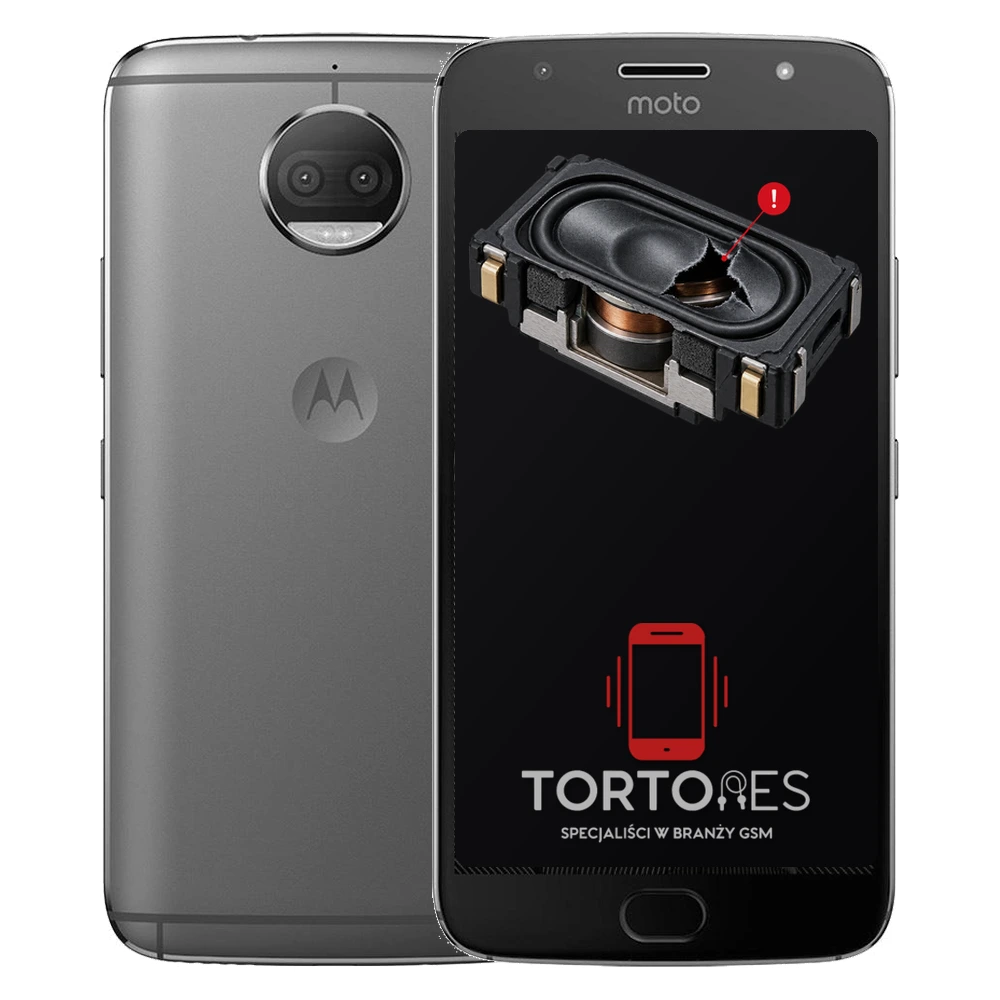 Motorola Moto G5S Plus z symbolem głośnika multimedialnego - wymiana głośnika multimedialnego