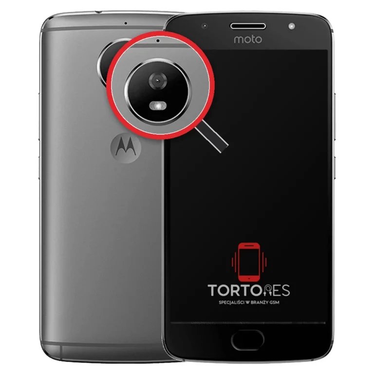 Motorola Moto G5S z lupą na tylnych aparatach - wymiana tylnej kamery