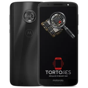 Motorola Moto G6 z symbolem diagnostyki - diagnoza telefonu