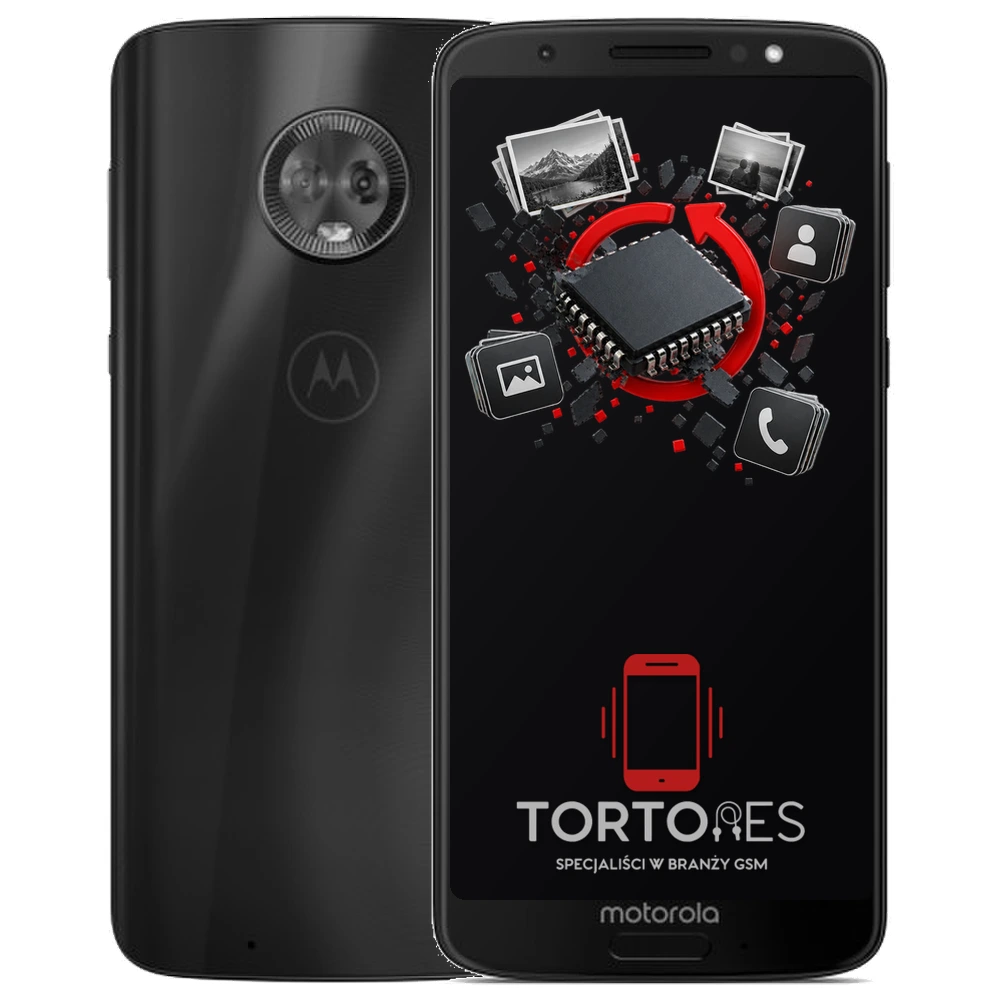 Motorola Moto G6 z ilustracją odzyskiwania danych - odzyskiwanie danych
