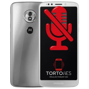Motorola Moto G6 Play z symbolem mikrofonu - naprawa mikrofonu
