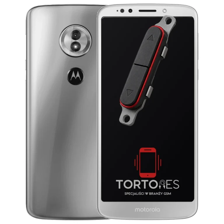 Motorola Moto G6 Play z symbolem przycisków - naprawa przycisków włączania i głośności