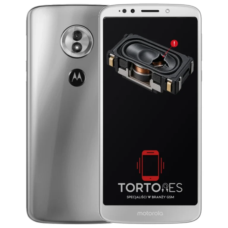Motorola Moto G6 Play z symbolem głośnika multimedialnego - wymiana głośnika multimedialnego