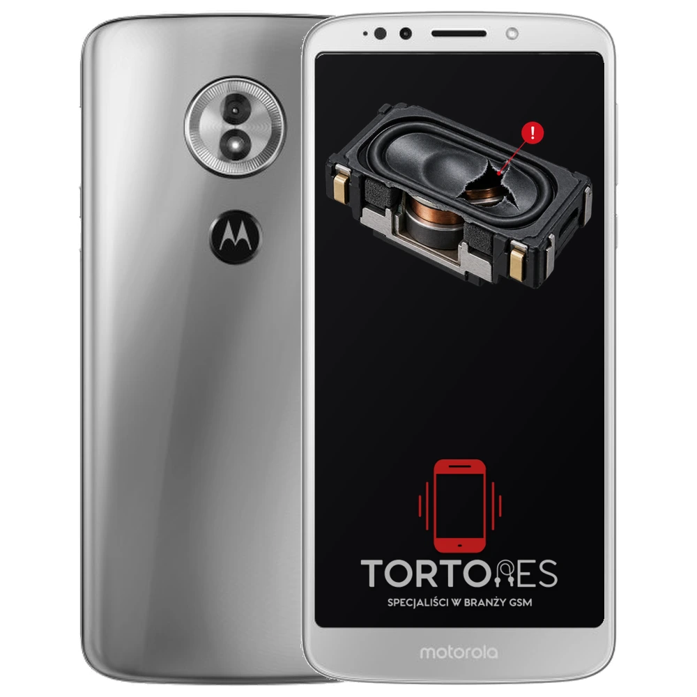 Motorola Moto G6 Play z symbolem głośnika multimedialnego - wymiana głośnika multimedialnego
