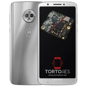 Motorola Moto G6 Plus z ilustracją zalania - czyszczenie po zalaniu