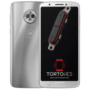 Motorola Moto G6 Plus z symbolem przycisków - naprawa przycisków włączania i głośności