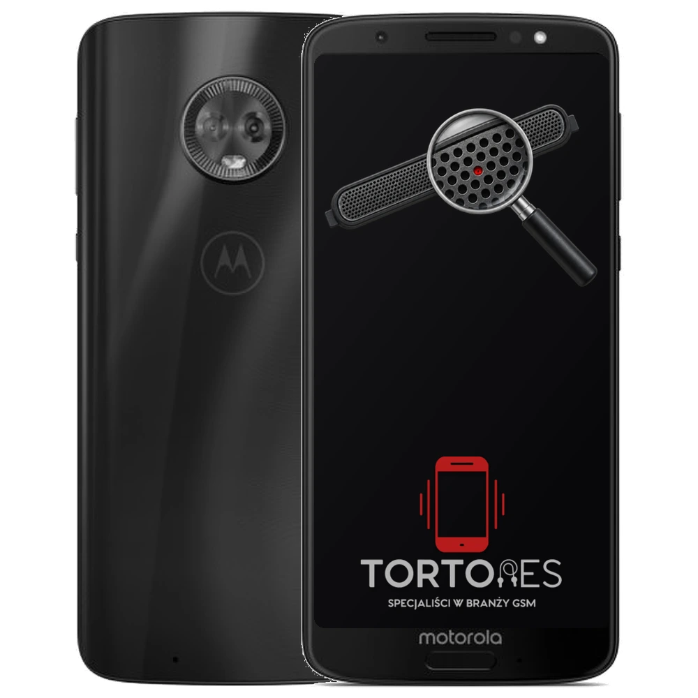 Motorola Moto G6 z symbolem głośnika rozmów - wymiana głośnika rozmów