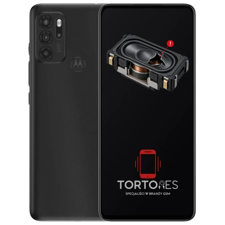 Motorola Moto G60s z symbolem głośnika multimedialnego - wymiana głośnika multimedialnego