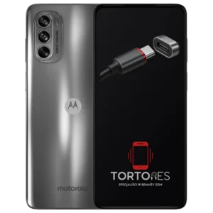 Motorola Moto G62 5G z ilustracją złącza ładowania - naprawa złącza ładowania