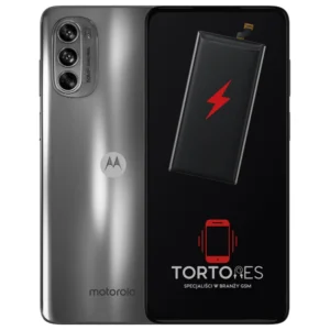 Motorola Moto G62 5G z ilustracją baterii - wymiana baterii