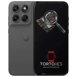 Motorola Moto G67 5G z symbolem diagnostyki - diagnoza telefonu
