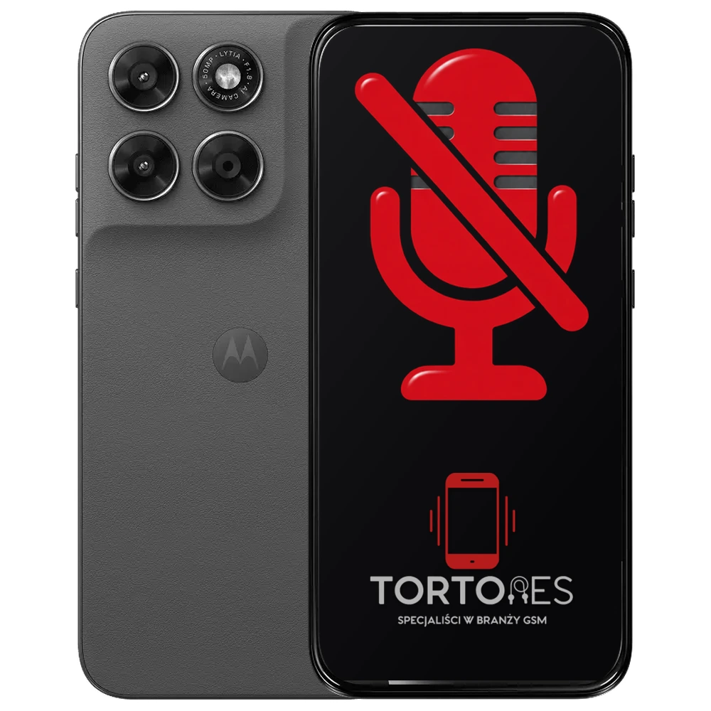 Motorola Moto G67 5G z symbolem mikrofonu - naprawa mikrofonu