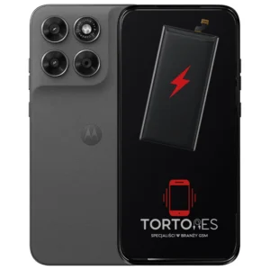 Motorola Moto G67 5G z ilustracją baterii - wymiana baterii