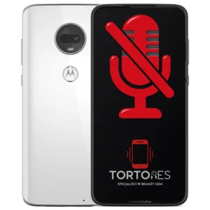 Motorola Moto G7 z symbolem mikrofonu - naprawa mikrofonu