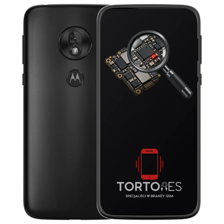 Motorola Moto G7 Play z symbolem diagnostyki - diagnoza telefonu