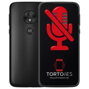 Motorola Moto G7 Play z symbolem mikrofonu - naprawa mikrofonu