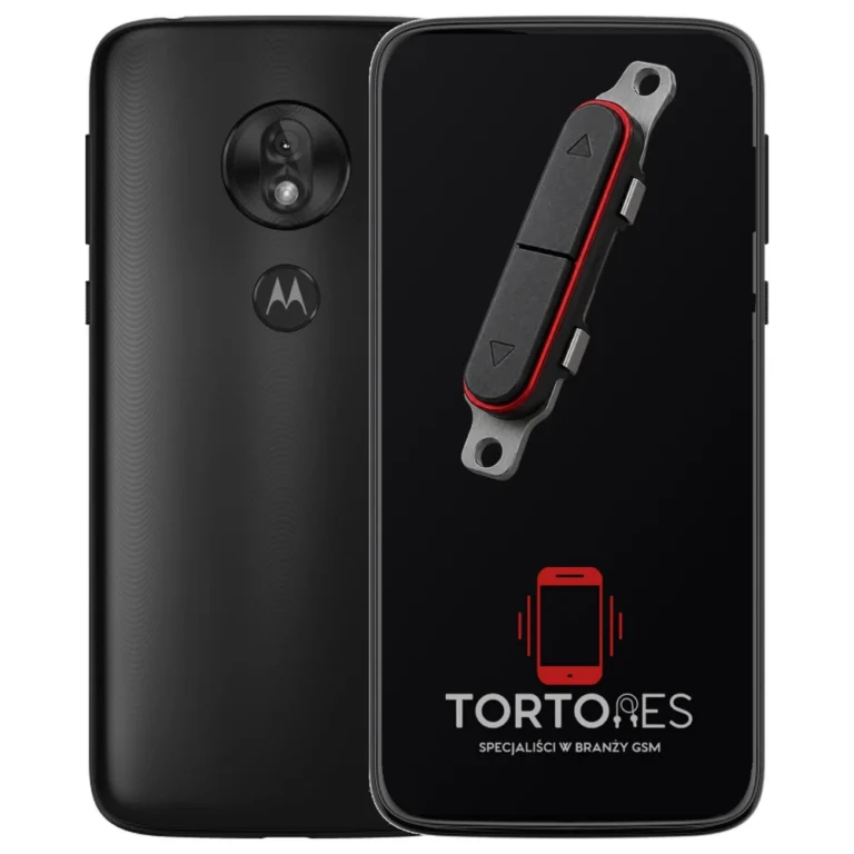 Motorola Moto G7 Play z symbolem przycisków - naprawa przycisków włączania i głośności