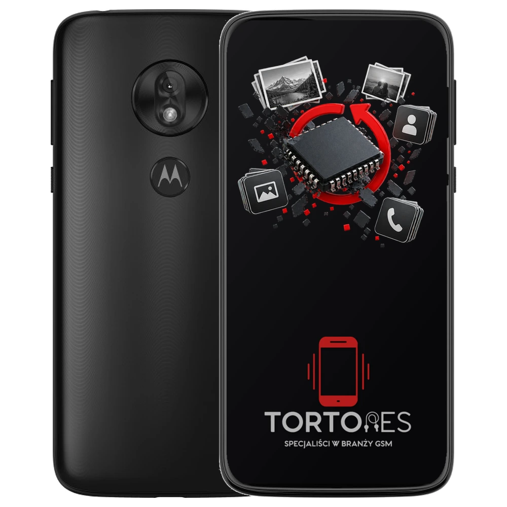 Motorola Moto G7 Play z ilustracją odzyskiwania danych - odzyskiwanie danych