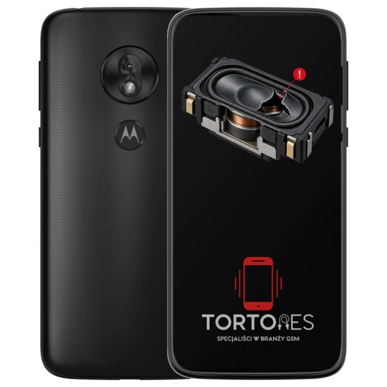 Motorola Moto G7 Play z symbolem głośnika multimedialnego - wymiana głośnika multimedialnego