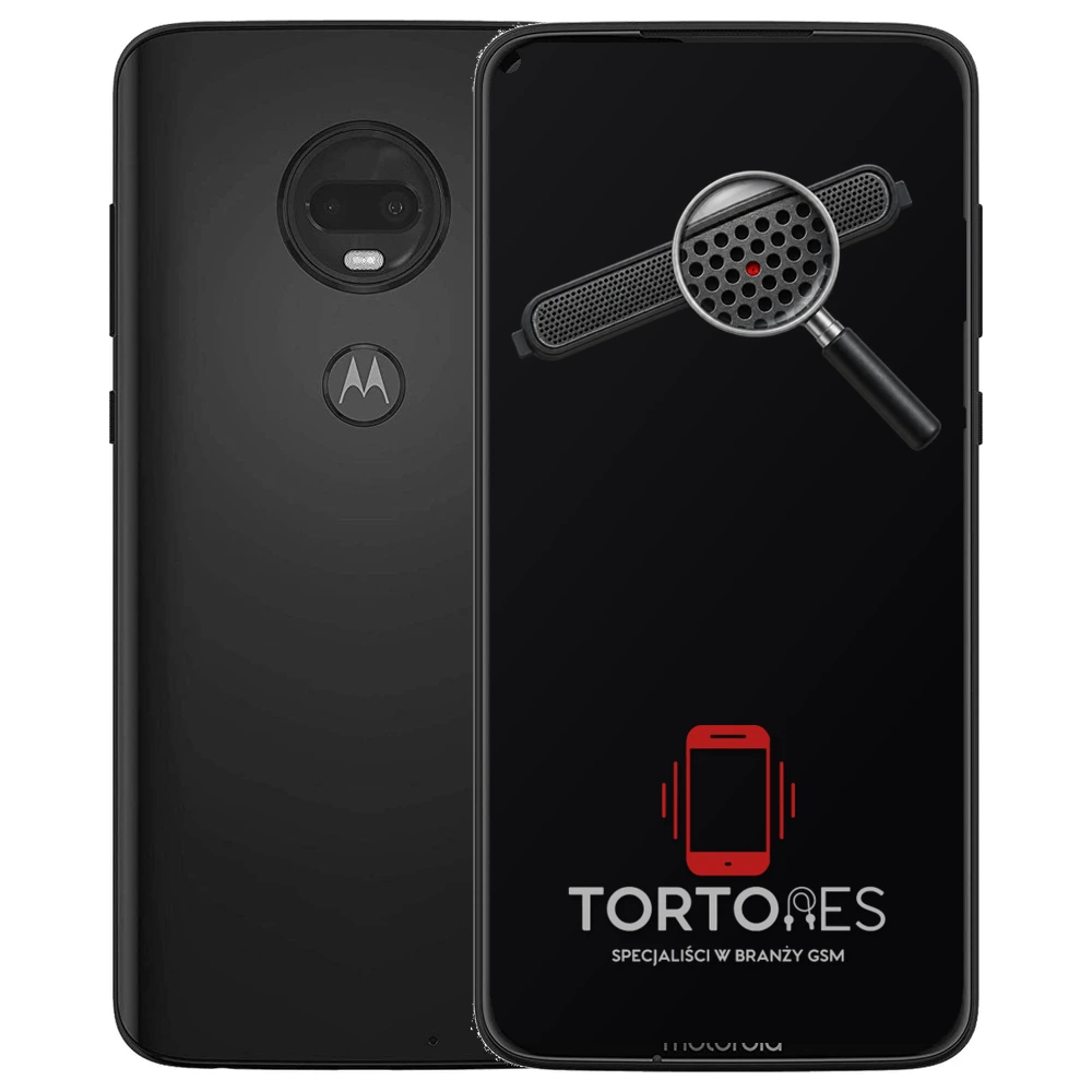Motorola Moto G7 Plus z symbolem głośnika rozmów - wymiana głośnika rozmów