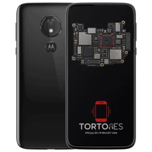 Motorola Moto G7 Power z ilustracją płyty głównej - naprawa płyty głównej