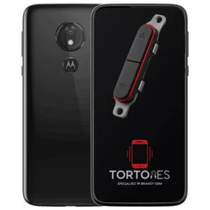 Motorola Moto G7 Power z symbolem przycisków - naprawa przycisków włączania i głośności