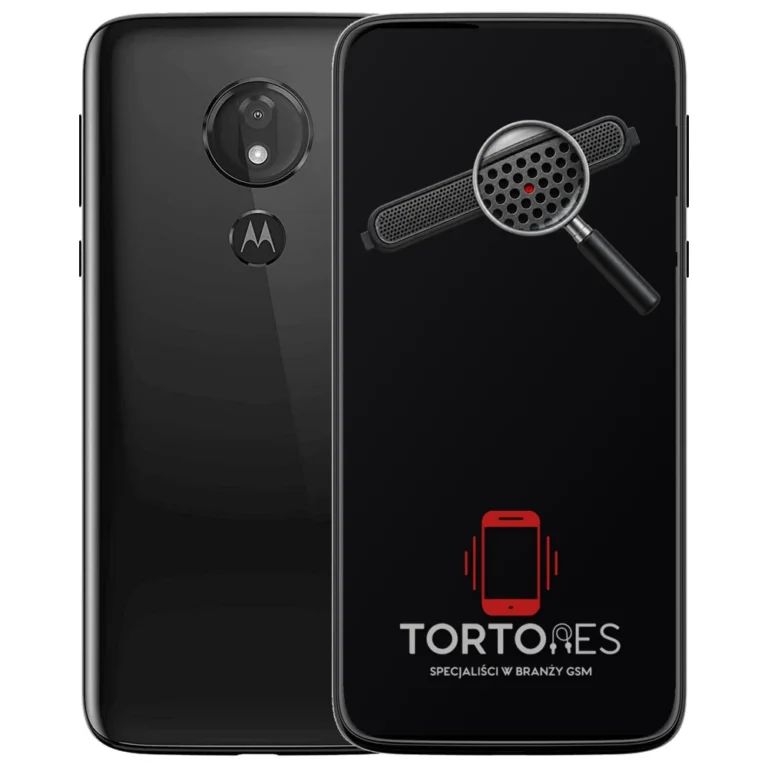 Motorola Moto G7 Power z symbolem głośnika rozmów - wymiana głośnika rozmów