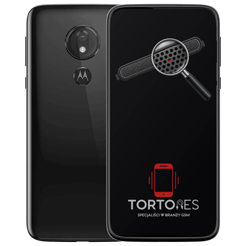 Motorola Moto G7 Power z symbolem głośnika rozmów - wymiana głośnika rozmów