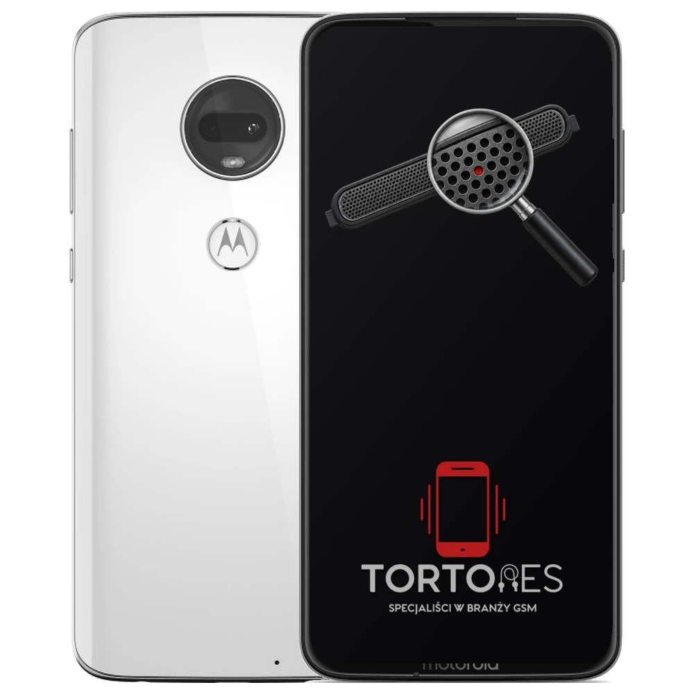 Motorola Moto G7 z symbolem głośnika rozmów - wymiana głośnika rozmów