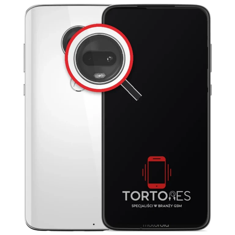 Motorola Moto G7 z lupą na tylnych aparatach - wymiana tylnej kamery