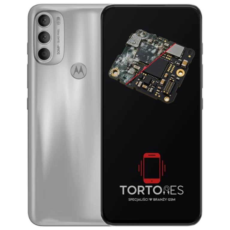 Motorola Moto G71 5G z ilustracją zalania - czyszczenie po zalaniu