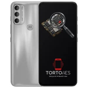 Motorola Moto G71 5G z symbolem diagnostyki - diagnoza telefonu