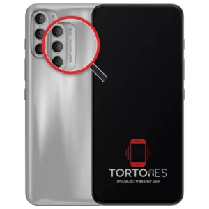 Motorola Moto G71 5G z lupą na tylnych aparatach - wymiana tylnej kamery