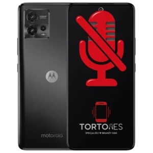 Motorola Moto G72 z symbolem mikrofonu - naprawa mikrofonu