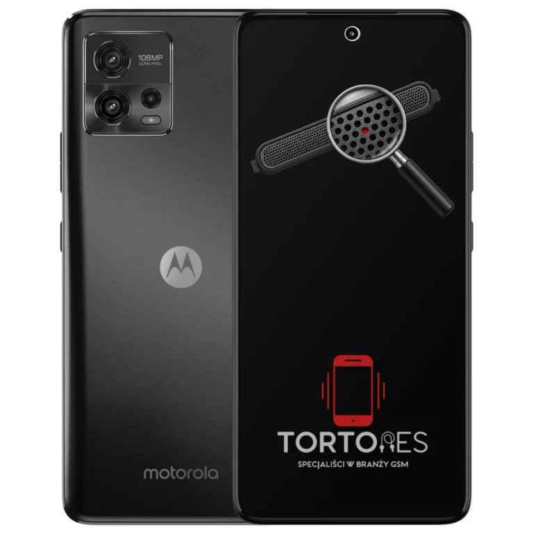 Motorola Moto G72 z symbolem głośnika rozmów - wymiana głośnika rozmów