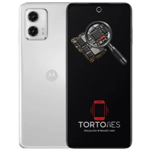 Motorola Moto G73 5G z symbolem diagnostyki - diagnoza telefonu