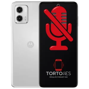 Motorola Moto G73 5G z symbolem mikrofonu - naprawa mikrofonu