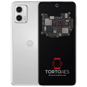 Motorola Moto G73 5G z ilustracją płyty głównej - naprawa płyty głównej
