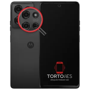 Motorola Moto G75 5G z lupą na tylnych aparatach - wymiana tylnej kamery