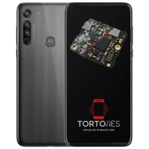 Motorola Moto G8 z ilustracją zalania - czyszczenie po zalaniu