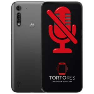 Motorola Moto G8 Power Lite z symbolem mikrofonu - naprawa mikrofonu
