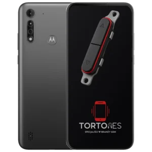 Motorola Moto G8 Power Lite z symbolem przycisków - naprawa przycisków włączania i głośności