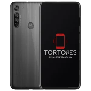Motorola Moto G8 - widok przodu i tyłu telefonu