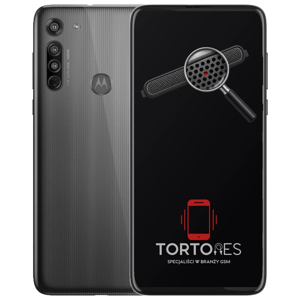 Motorola Moto G8 z symbolem głośnika rozmów - wymiana głośnika rozmów